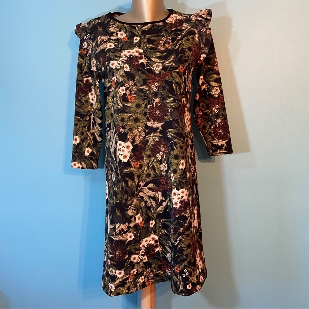 Philosophy women’s floral  ruffled dress in‎ size xs